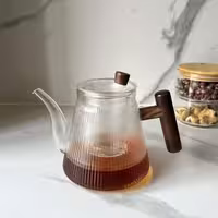 قوری شیاردار تمام پیرکس