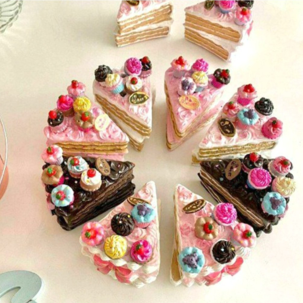 چنگال زیتون خوری طرح کیک - چنگال خرماخوری برش کیک