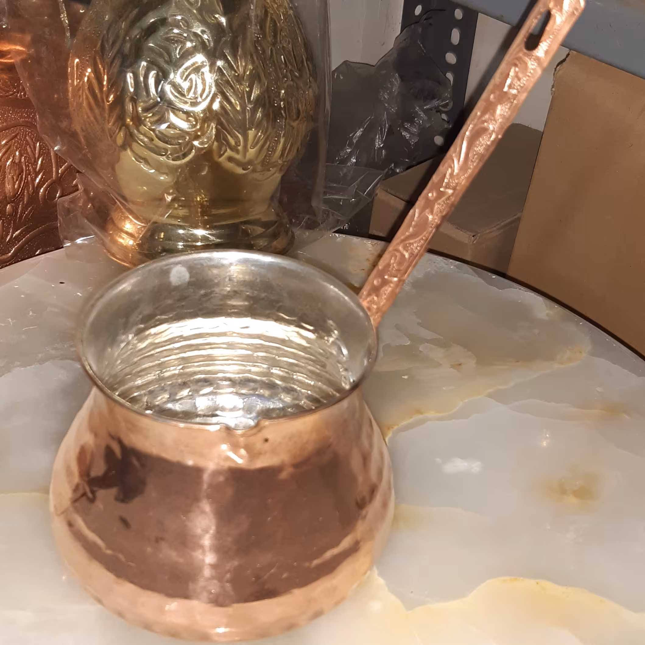 قهوه جوش مسی
