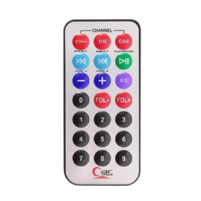 مجموعه 6 عددی ریموت مادون قرمز 21 کلید