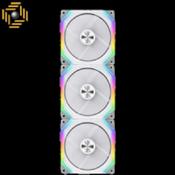فن کیس لیان لی UNI Fan SL120 RGB WHITEبسته 3 عددی