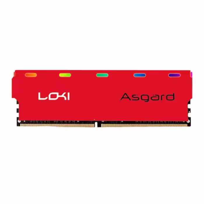 رم آسگارد LOKI W1 16GB 3200MHz CL19 RGB Red