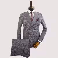 کت و شلوار مردانه گلبهی پرنس دوگال شش دکمه با ارسال رایگان 