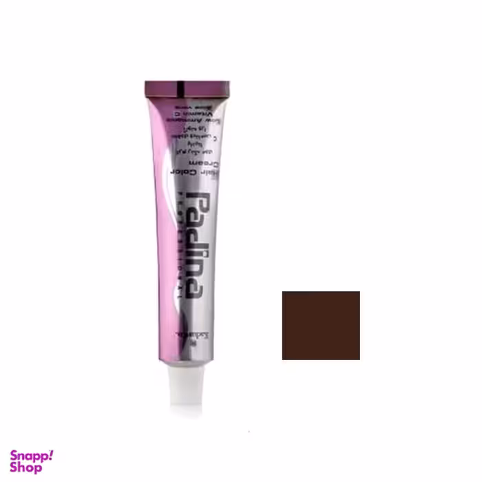 رنگ ابرو پادینا (Padina) شماره 7 رنگ شکلاتی شارکول حجم 15 میلی‌ لیتر