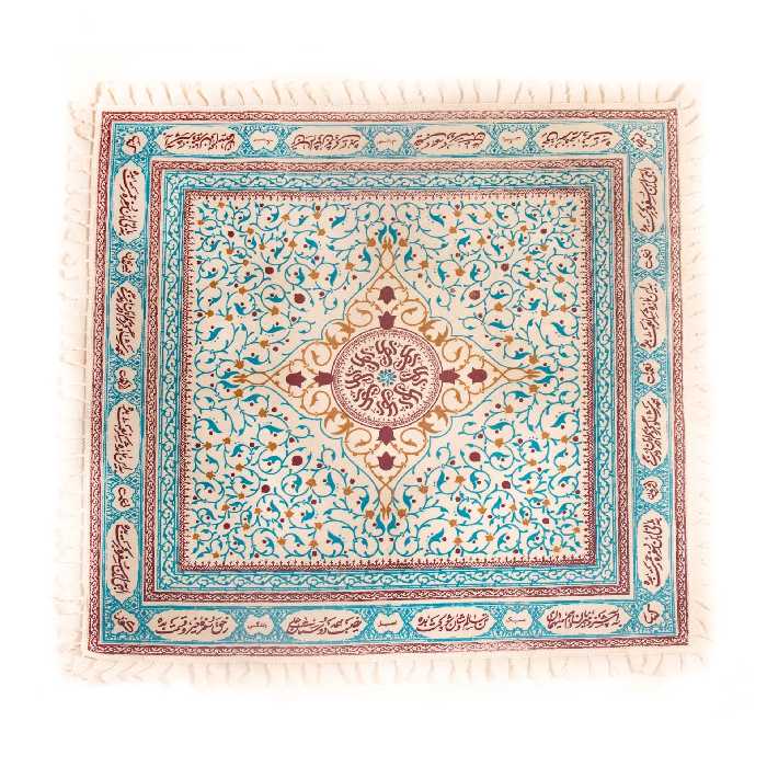 سفره پارچه ای طرح برکت برند چنته- 4 نفره