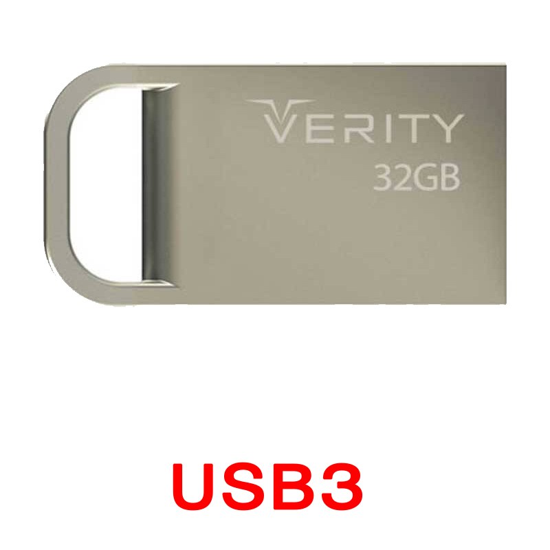 فلش USB3 وریتی مدل V-813 ظرفیت 32 گیگ(فلش32 گیگ USB3 گارانتی مادام معتبر)