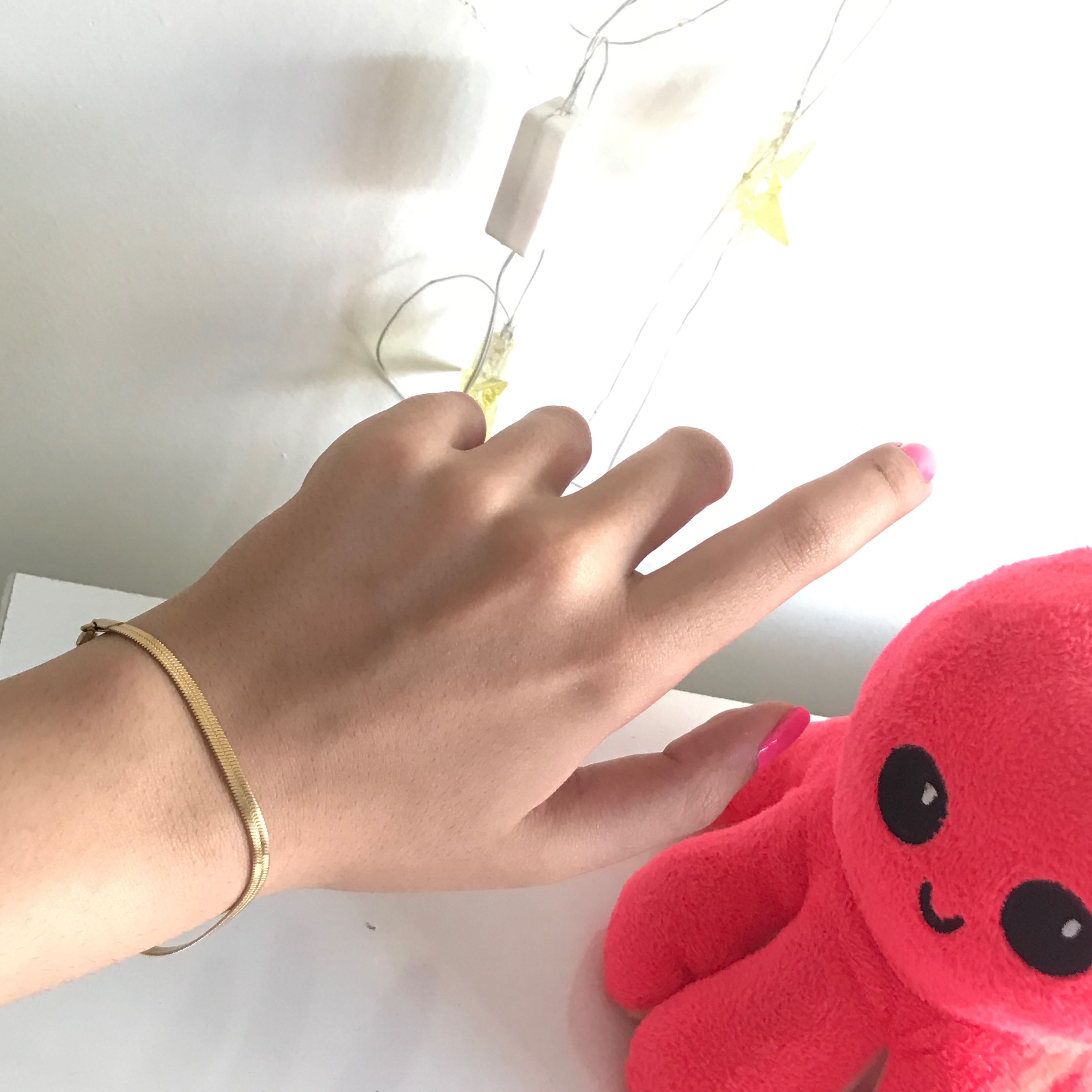 دستبند ماری ، طلایی براق ، استیل رنگ ثابت