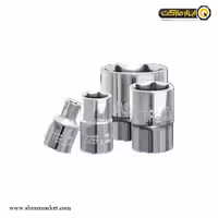 بکس تکی 1/2 اینچ واستر کوتاه 6 گوش