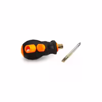 پیچ گوشتی دو طرفه مدل مشتی رنگ نارنجی مشکی