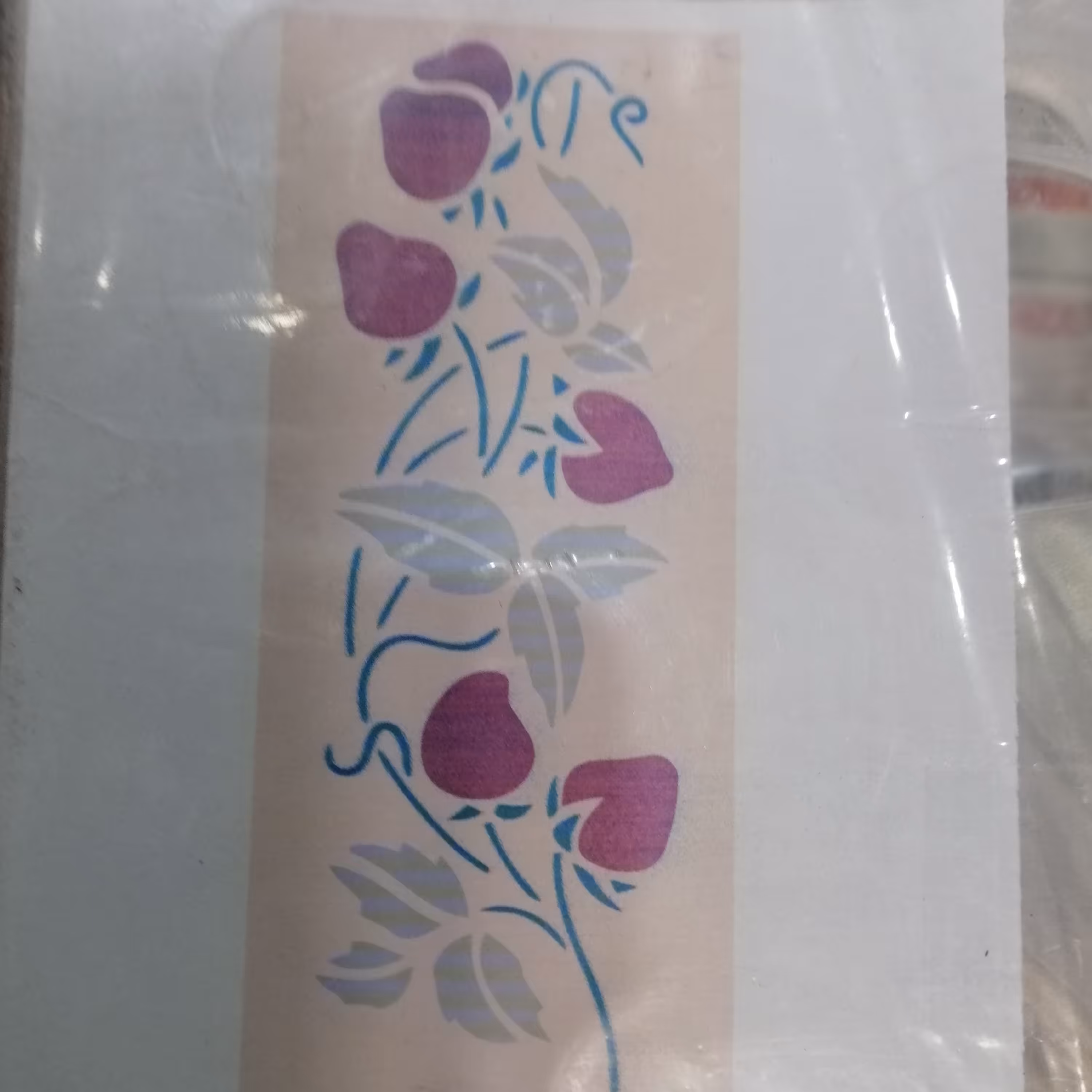 شابون گل و گیاه سایز  25 در 38