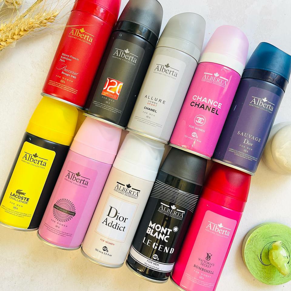 اسپری بدن برند آلبرتا