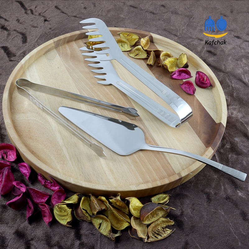 سرویس قاشق چنگال 155 پارچه Kind - مدل summer - استیل براق