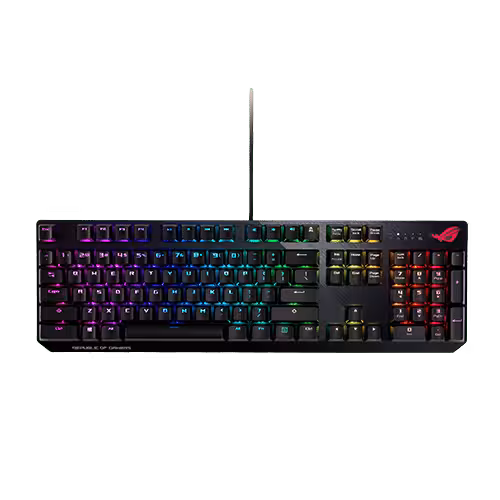 خرید کیبورد Asus ROG STRIX SCOPE Cherry MX Red با بهترین قیمت