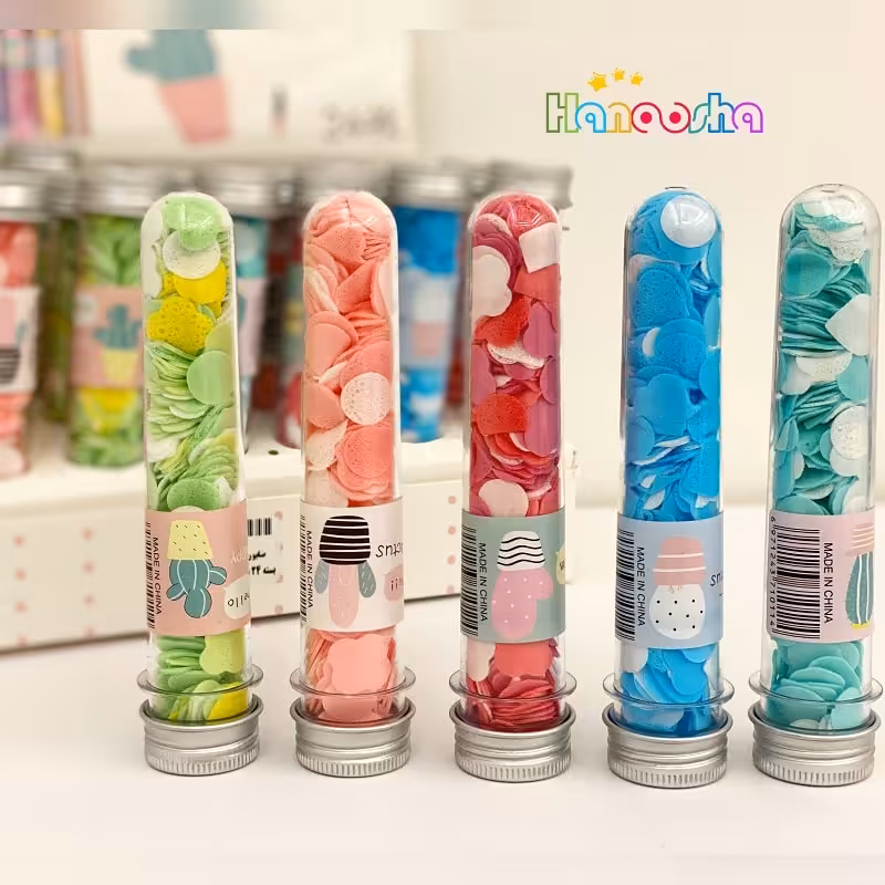 صابون کاغذی جیبی لوله ای کد 01