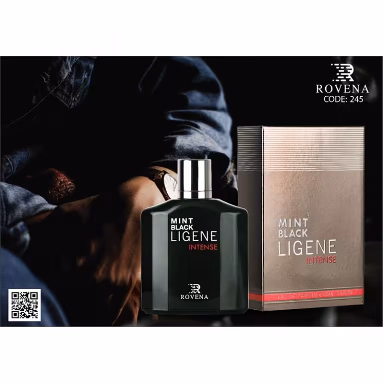 عطر ادکلن روونا مینت بلک لیجند اینتنس مونت بلان لجند اینتنس ROVENA mint black LEGENE INTENSE