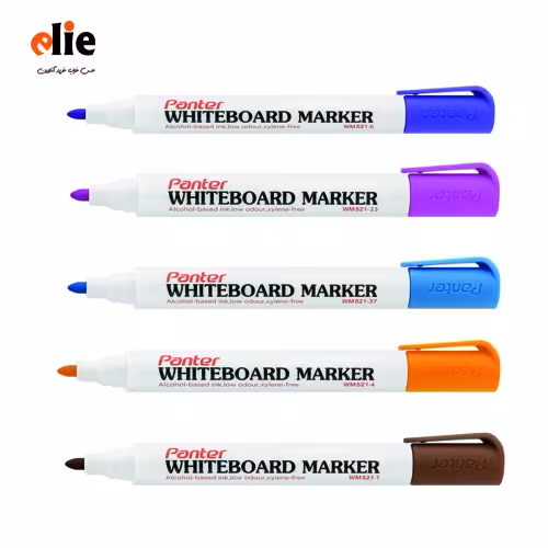 ماژیک وایت برد پنتر ست 5 عددی رنگ های روشن