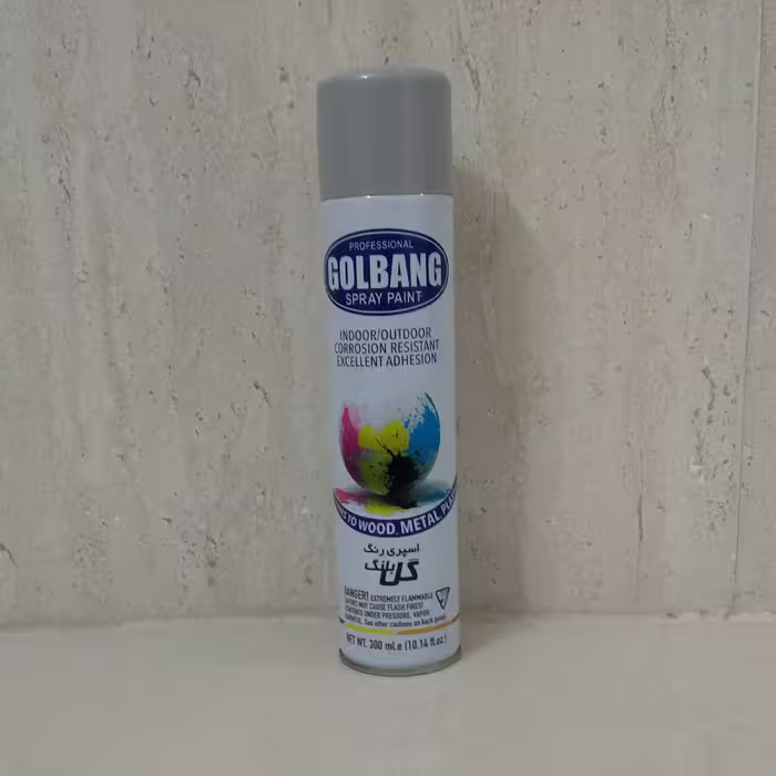 اسپری رنگ طوسی روشن 1