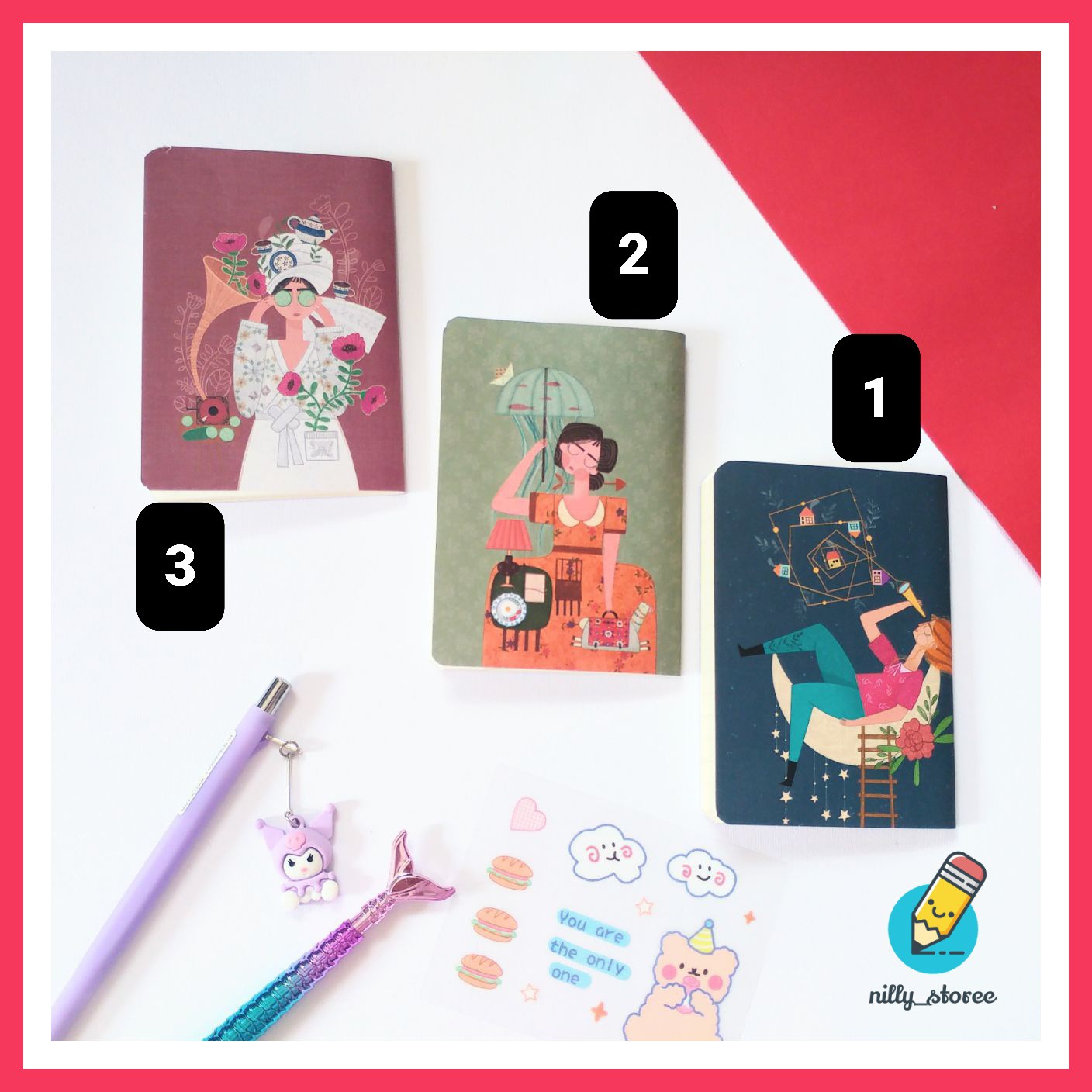 دفترچه نقلی 25 برگ طرحهای مینیمال و جذاب برند ایرانی سویل 