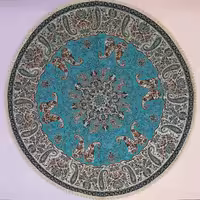 رومیزی ترمه قطر 1