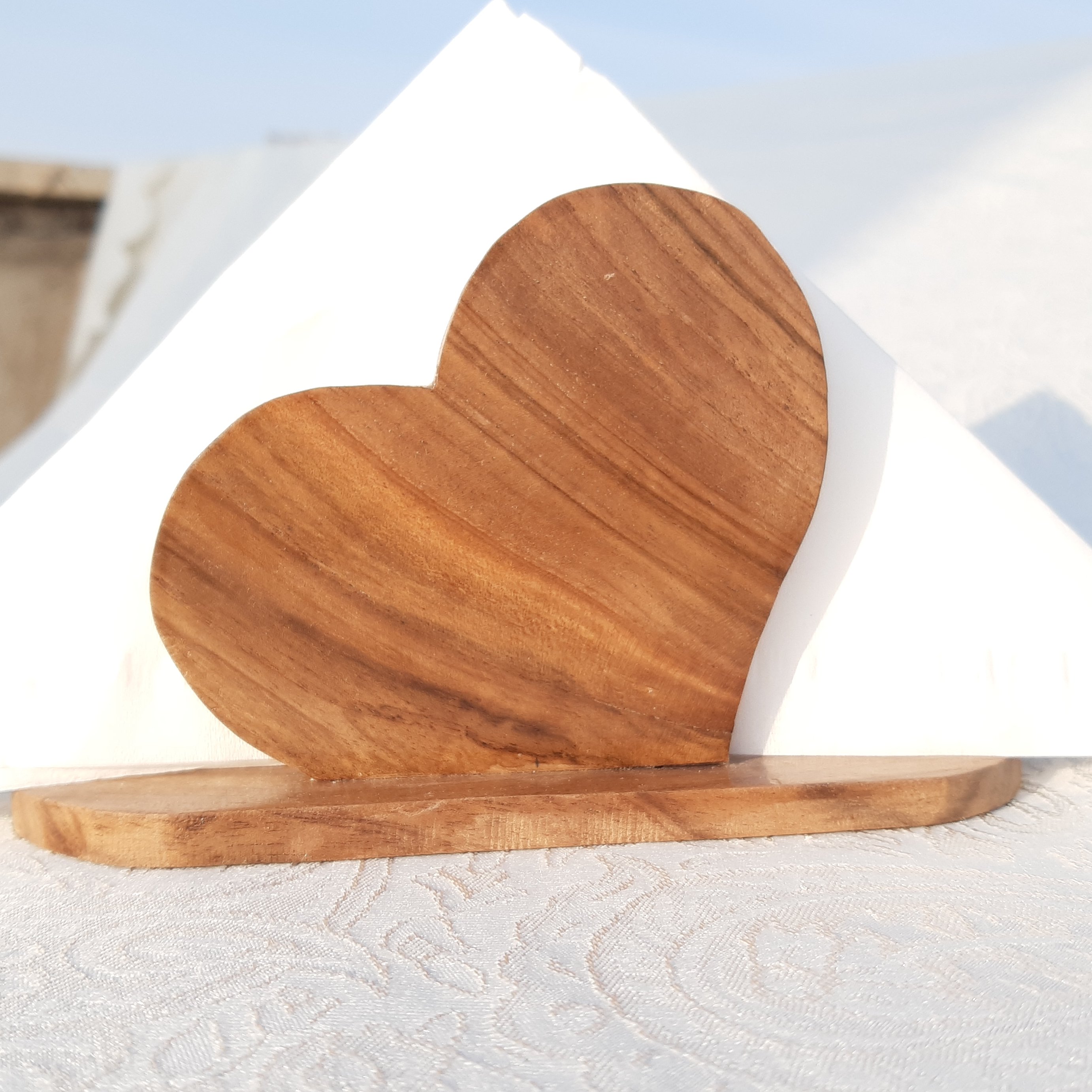 جا دستمال کاغذی قلب