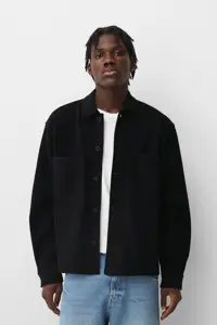 کت مشکی مردانه سیاه ژاکت خوب برشکا اورجینال Bershka