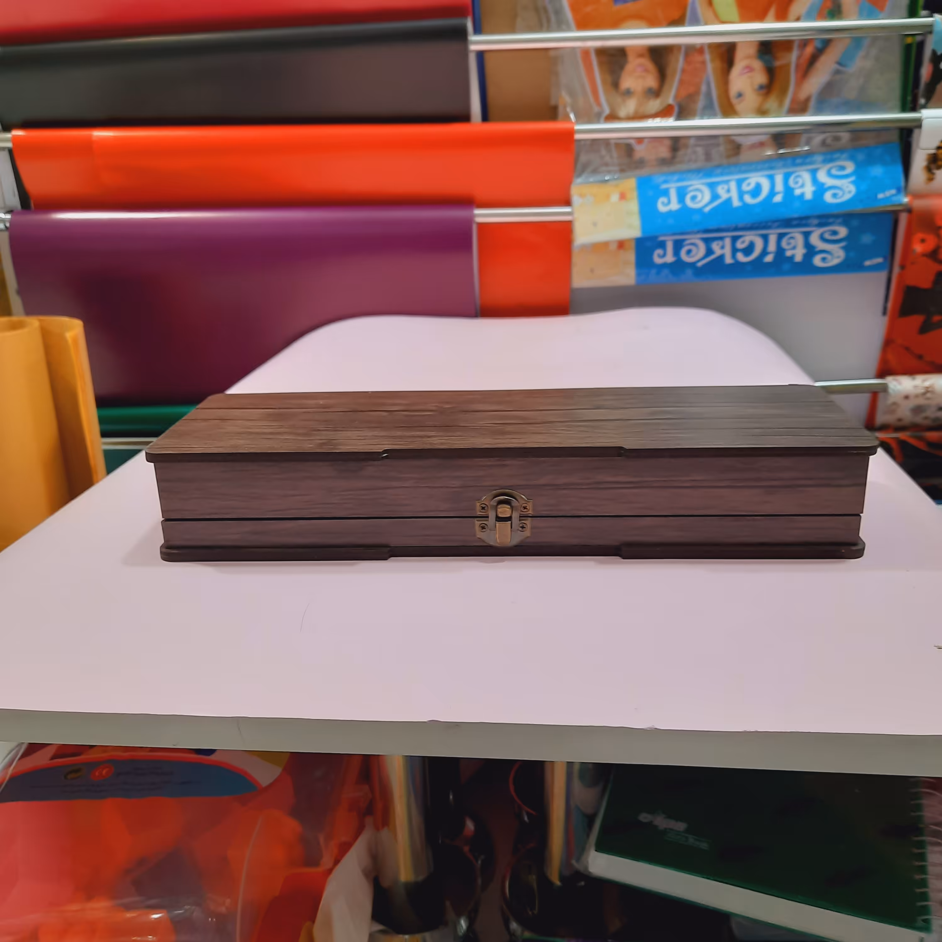 جای قلمو چوبی دوطبقه 35در11