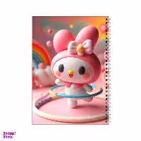 دفتر مشق 100 برگ بامبیلیپ طرح ملودی کد 2108024