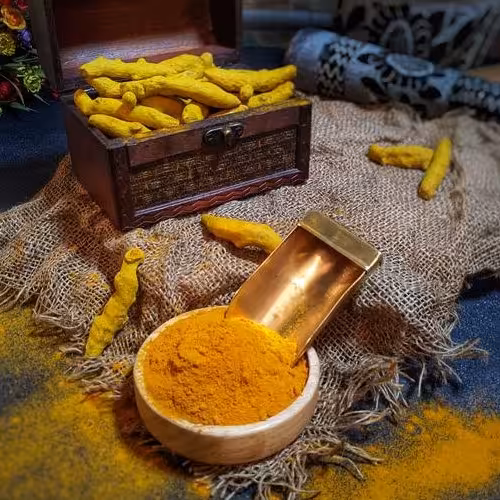 پودر زردچوبه چهارمناری هندی اعلا