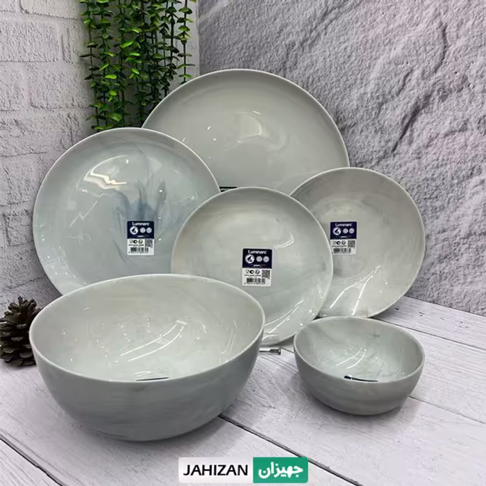 سرویس غذا خوری 26 پارچه لومینارک مدل ماربل