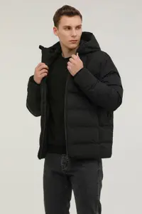 کاپشن مشکی مردانه M SN22 NOLAN COAT 2PR کت کوتاه Lumberjack