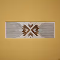 تابلوی تمام چوبی پازلی کار دست ژیکوآرت سبک مدرن روستیک