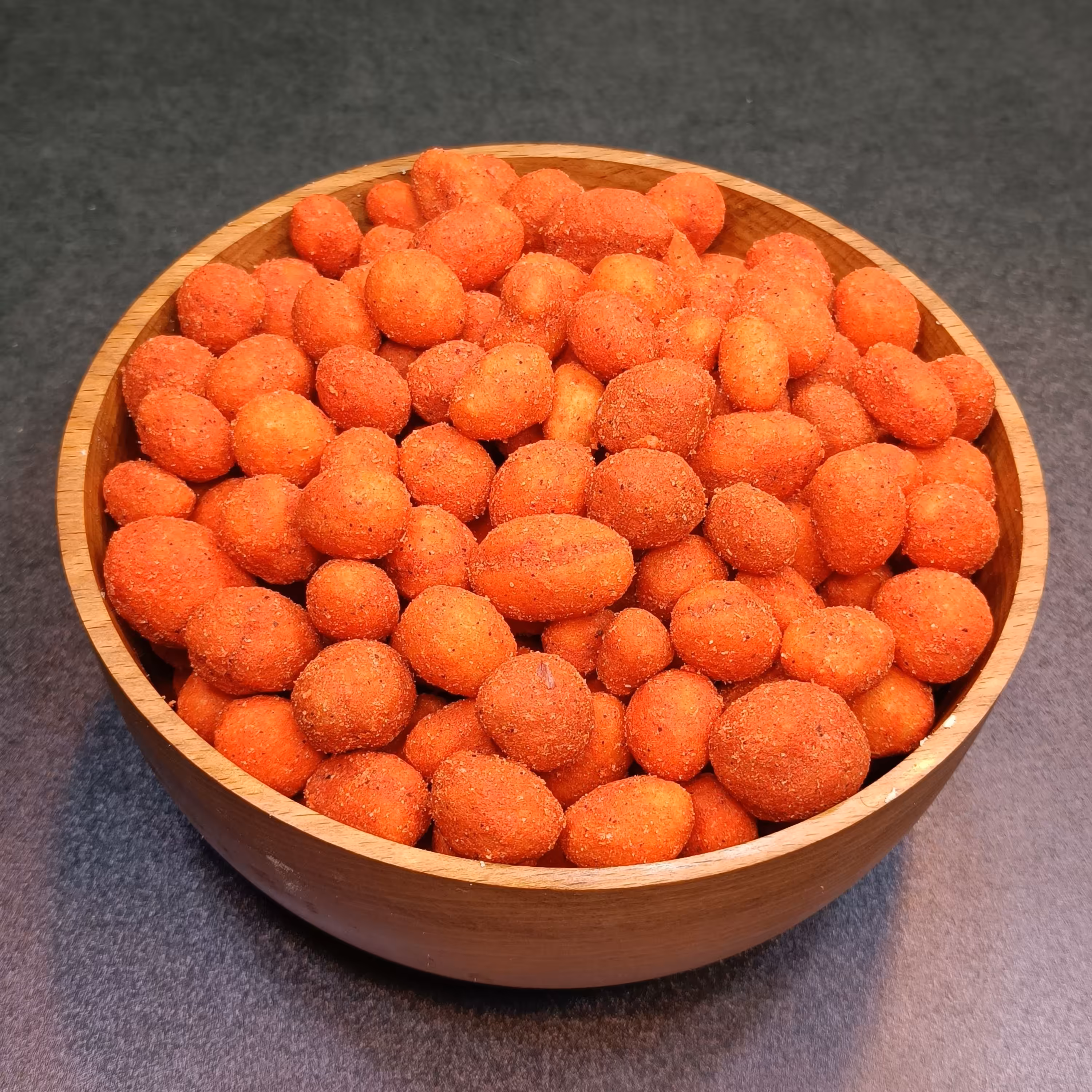 بادام زمینی روکش دار با طعم کچاپ تازه نیم کیلویی آجیل و خشکبار مهران