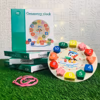 ساعت و نخواره چوبی