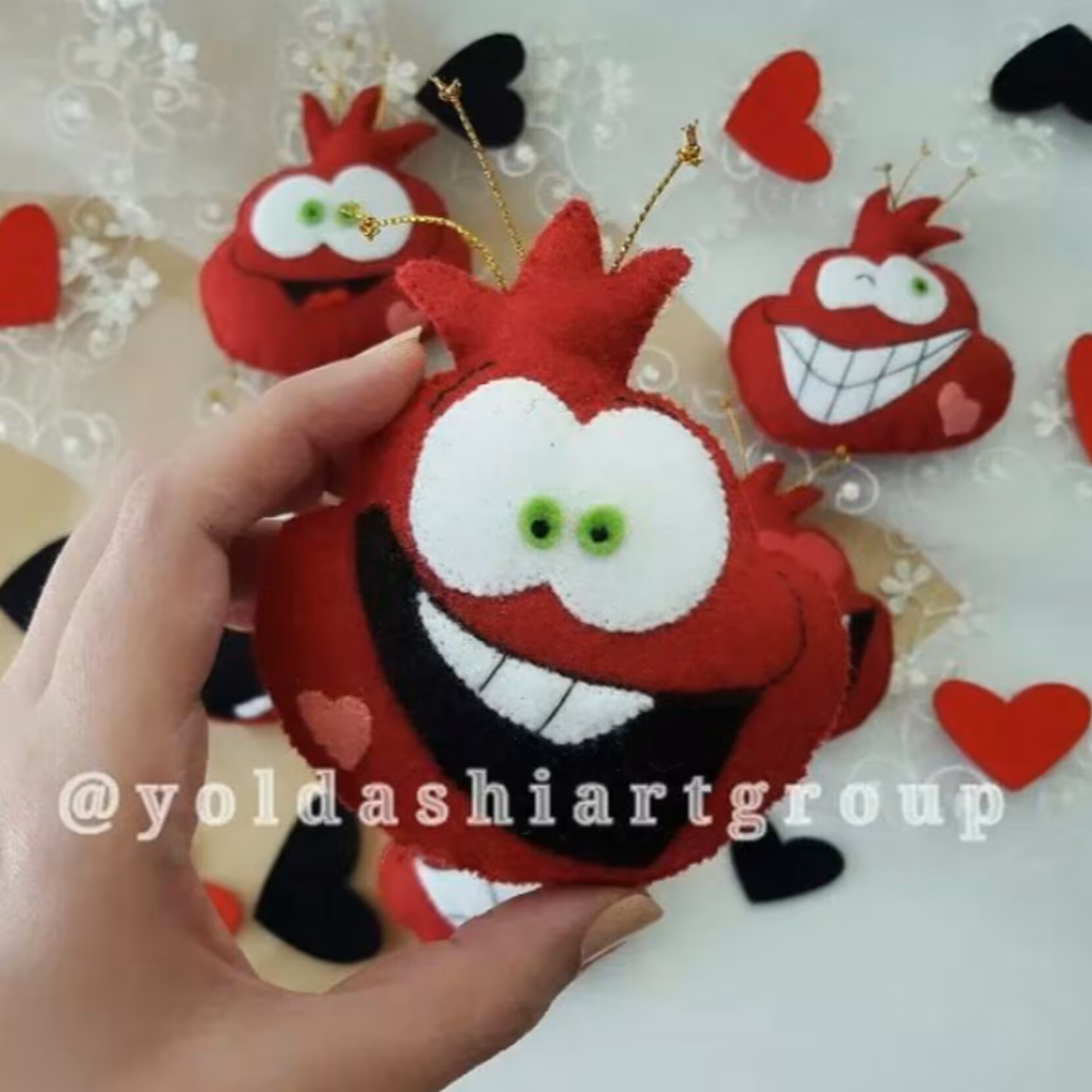 انار نمدی خندان یلدایی 6 