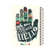 دفتر زبان مشایخ طرح انگشتان دست کد 1928