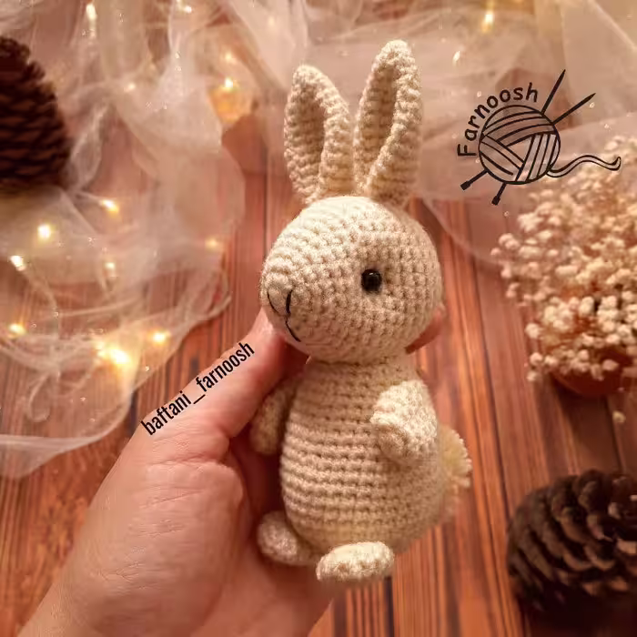 عروسک خرگوش، خرگوش بافتنی