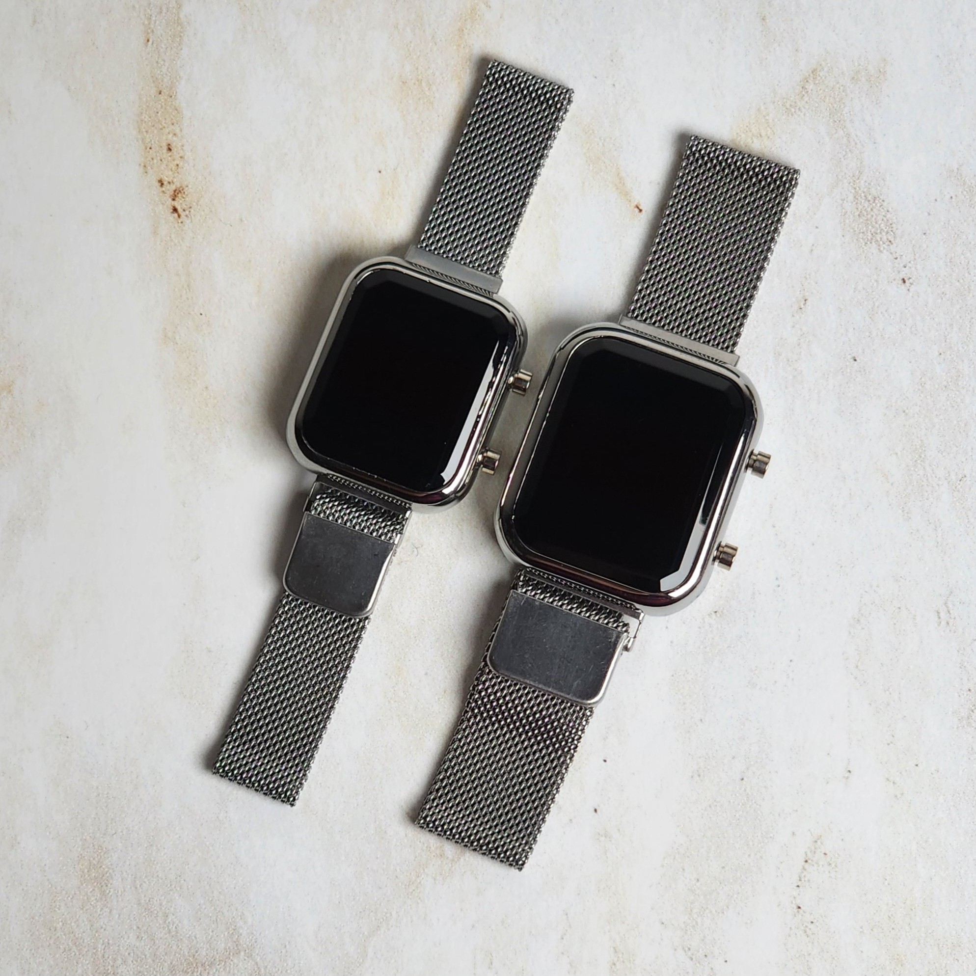 ساعت مچی LED بند حصیری