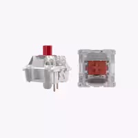 سوئیچ کیبورد مکانیکال 120 عددی گلوریوس مدل Gateron Red