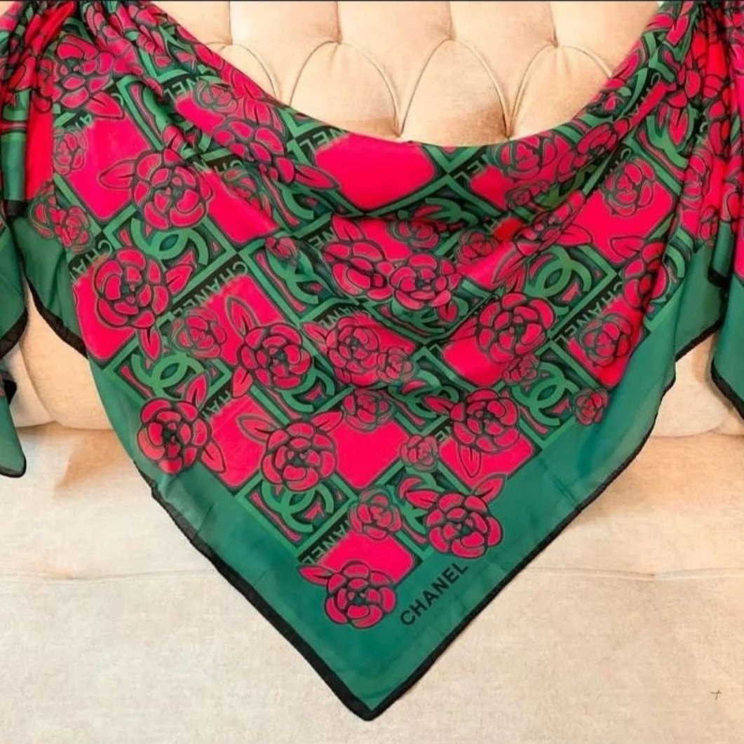 روسری نخی قواره 140 کد 22