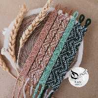 دستبند دوستی دو مدل ساده و طرحدار 