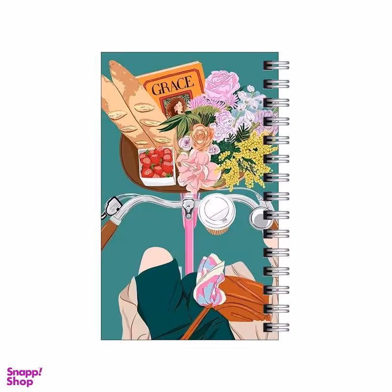دفترچه یادداشت 60 برگ مدل To Do List طرح دوچرخه و خرید کد 7021517