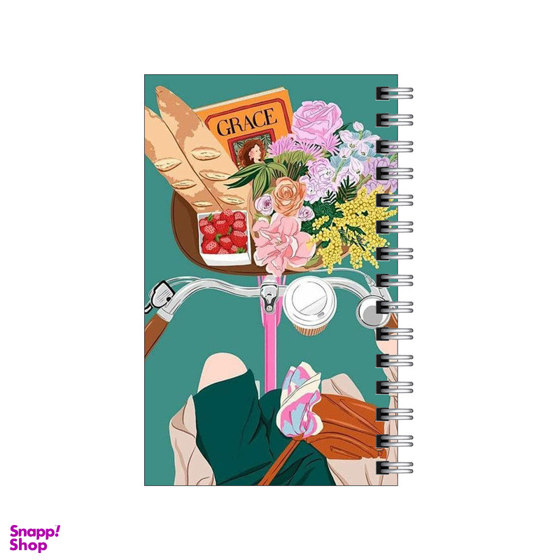 دفترچه یادداشت 60 برگ مدل To Do List طرح دوچرخه و خرید کد 7021517