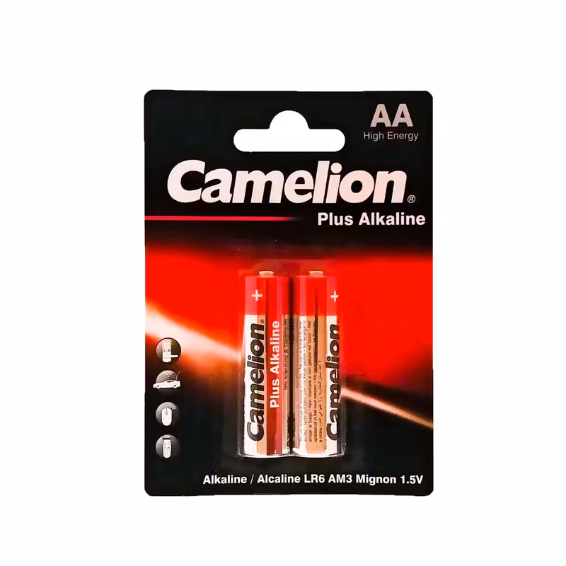  باتری قلمی کملیون مدل Plus Alkaline کد 025 بسته 2 عددی 