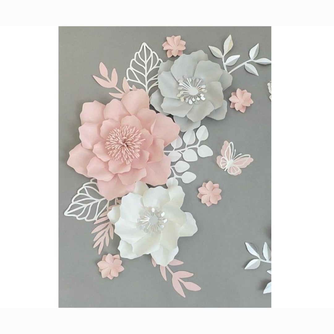 گل کاغذی طرح ترنم