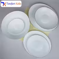 سرویس آرکوپال 26 پارچه دینو مدل بیضی  لب طلا