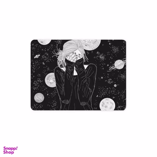 ماوس پد ترمه طراحان ایده مدل دخترک فضایی کد cfp1071