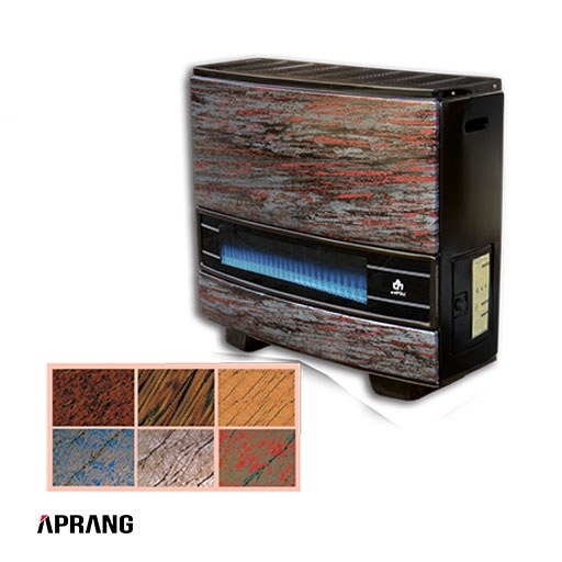 بخاری گازسوز ایران کار توس مدل افروز - قهوه ای