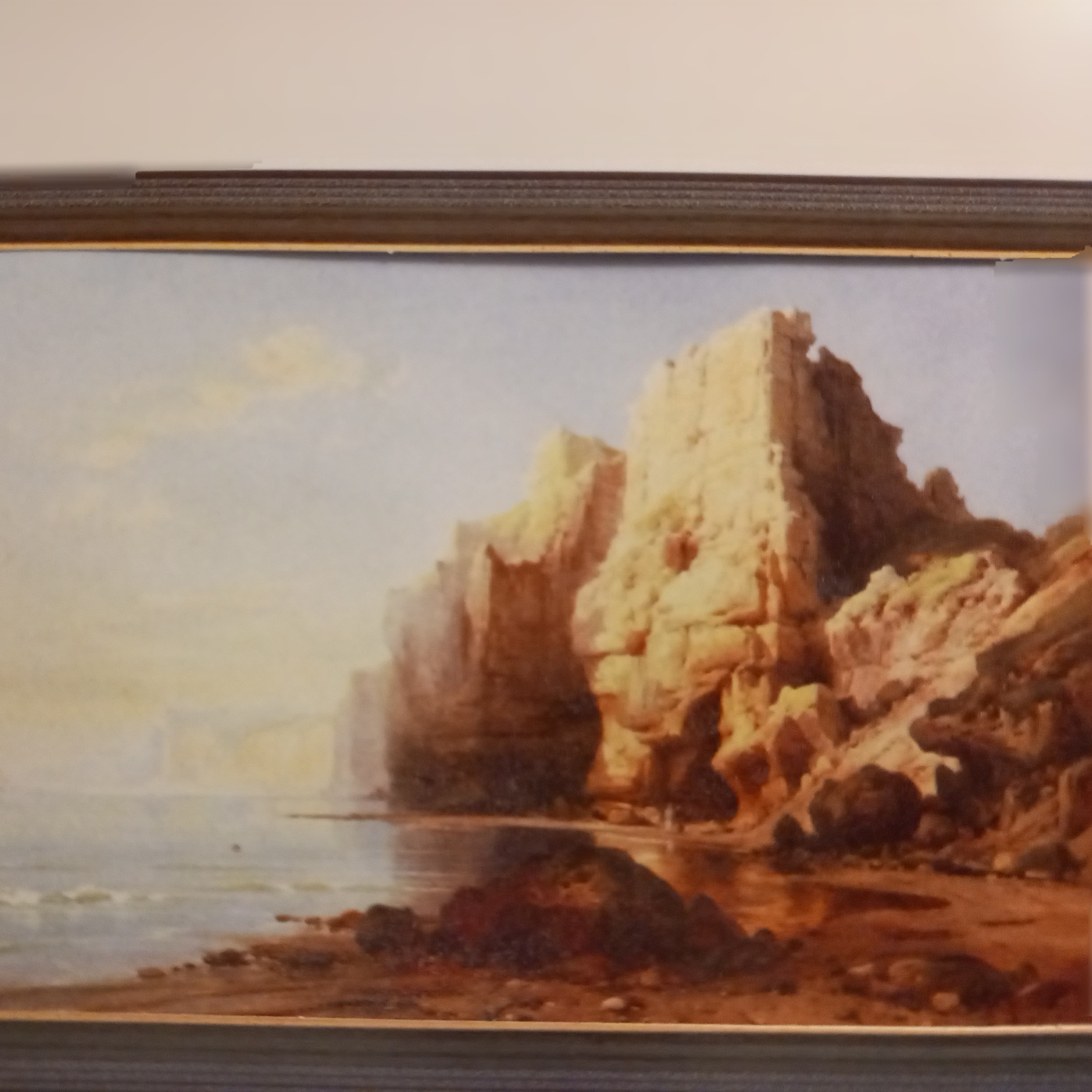 تابلو رنگ روغن اثر برجسته جهانی نقاش معروف کاواسگ بنام نور خورشید صبحگاهی