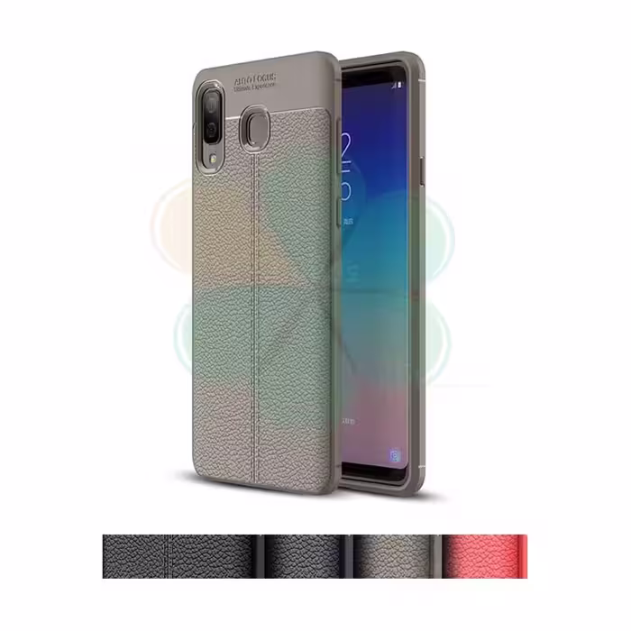 کاور چرمی اتو فوکوس مناسب گوشی سامسونگ Samsung A8 Star / A9 Star