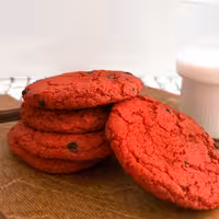 کوکی ردولوت با مغز کرم پنیری